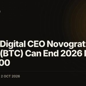 Galaxy Digital CEO Novogratz Says Bitcoin (BTC) Can End 2026 Near $100,000