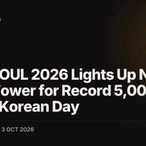 XRP SEOUL 2026 Lights Up Namsan Seoul Tower for Record 5,000-Strong Korean Day