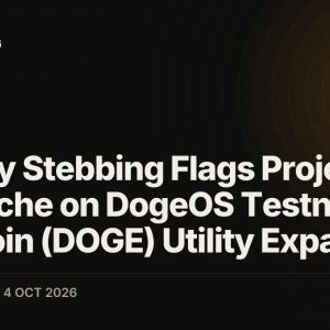 Timothy Stebbing Flags Project Avalanche on DogeOS Testnet as Dogecoin (DOGE) Utility Expands