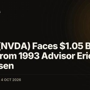 Nvidia (NVDA) Faces $1.05 Billion Claim From 1993 Advisor Eric Gullichsen