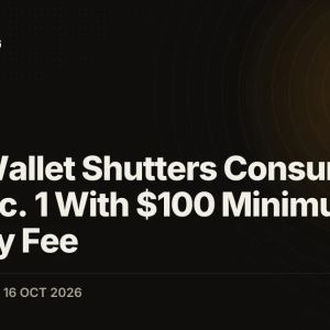 Cobo Wallet Shutters Consumer App Dec. 1 With $100 Minimum Monthly Fee