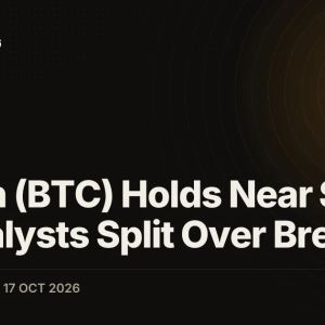 Bitcoin (BTC) Holds Near $82K as Analysts Split Over Breakout