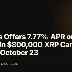 Binance Offers 7.77% APR on RLUSD in $800,000 XRP Campaign Ending October 23