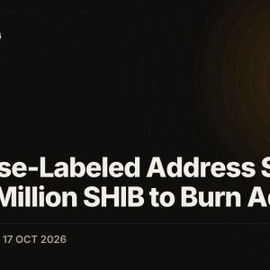 Coinbase-Labeled Address Sends 152.31 Million SHIB to Burn Address