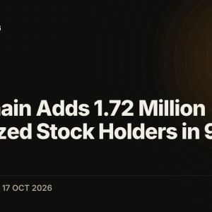 BNB Chain Adds 1.72 Million Tokenized Stock Holders in 90 Days