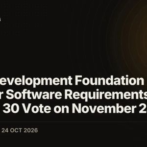 Stellar Development Foundation Sets Operator Software Requirements for Bell Protocol 30 Vote on November 24
