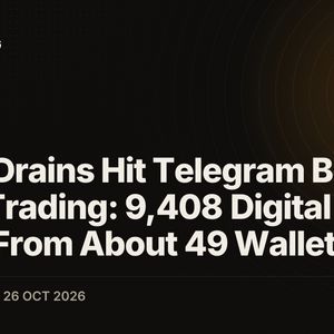 Wallet Drains Hit Telegram Bot BloomTrading: 9,408 Digital Assets Swept From About 49 Wallets