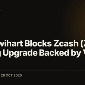 Josh Swihart Blocks Zcash (ZEC) Staking Upgrade Backed by Vitalik Buterin