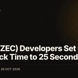 Zcash (ZEC) Developers Set NU7 to Cut Block Time to 25 Seconds