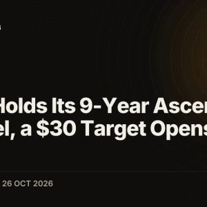 If XRP Holds Its 9-Year Ascending Channel, a $30 Target Opens by 2028