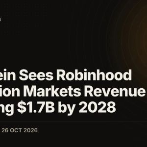 Bernstein Sees Robinhood Prediction Markets Revenue Reaching $1.7B by 2028