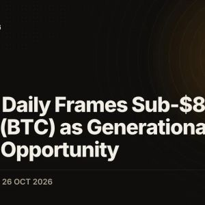 Altcoin Daily Frames Sub-$80,000 Bitcoin (BTC) as Generational Buying Opportunity