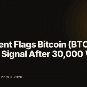 Santiment Flags Bitcoin (BTC) Bottom Signal After 30,000 Wallets Exit