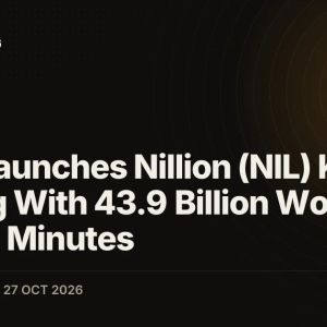 Upbit Launches Nillion (NIL) KRW Trading With 43.9 Billion Won in First 79 Minutes