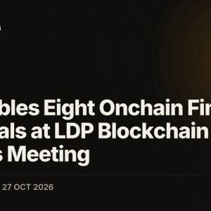 JBA Tables Eight Onchain Finance Proposals at LDP Blockchain Caucus Meeting