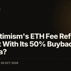 Can Optimism's ETH Fee Refunds Coexist With Its 50% Buyback Formula?