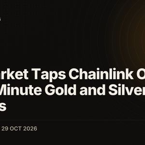 Polymarket Taps Chainlink Oracle for 15-Minute Gold and Silver Markets