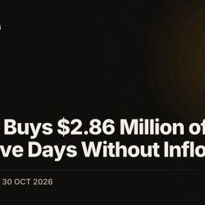 Bitwise Buys $2.86 Million of XRP After Five Days Without Inflows