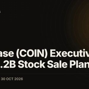 Coinbase (COIN) Executives File $2.2B Stock Sale Plans