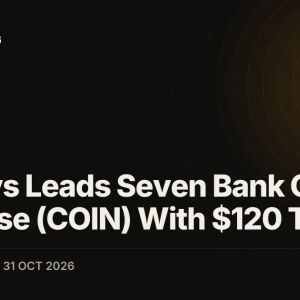 Barclays Leads Seven Bank Cuts on Coinbase (COIN) With $120 Target