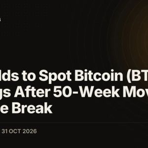 Killa Adds to Spot Bitcoin (BTC) Holdings After 50-Week Moving Average Break