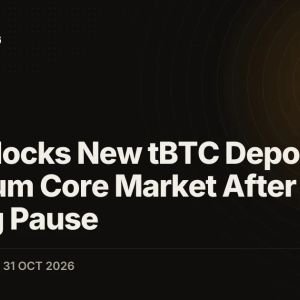 Aave Blocks New tBTC Deposits in Ethereum Core Market After Minting Pause
