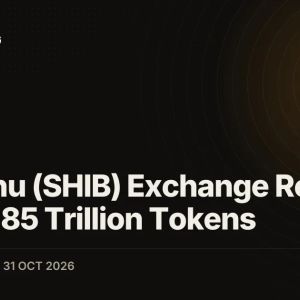 Shiba Inu (SHIB) Exchange Reserve Falls to 85 Trillion Tokens