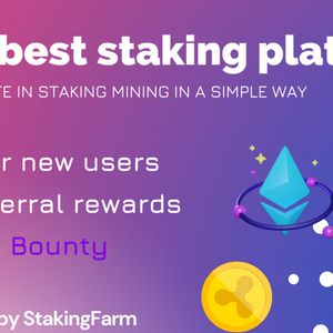 Best Crypto Staking Platform: Earn Passive Income Up to 26% with StakingFarm