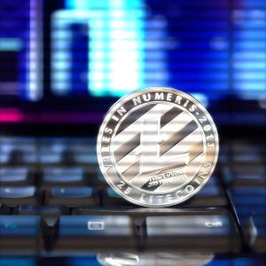 Litecoin stuck at $55.32 as 57 dollar barrier holds