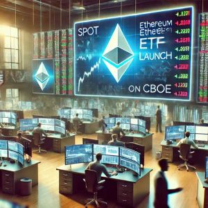 Spot Ethereum ETFs Set to Launch on CBOE Next Week