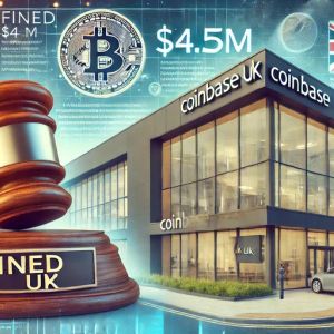 Coinbase UK Fined $4.5M