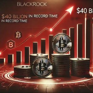 BlackRock’s Bitcoin ETF Hits $40B Fast, Sets Record