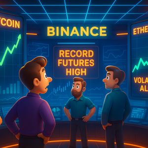 Binance Futures Hit Record High as Bitcoin, Ethereum Traders Brace for Volatility