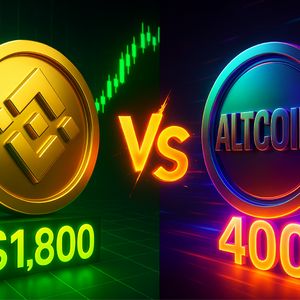 BNB Price Target $1,800 vs. This Altcoin’s Projected 400x Gains