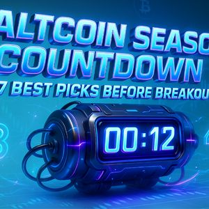 Altcoin Season Countdown Begins – 7 Best Altcoins to Buy Before the Next Breakout Phase