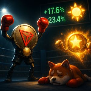 FOMO Traders’ Best Bets — TRON and a Rising Star Outperform Shiba Inu With Double-Digit Gains