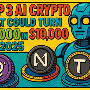Top 3 AI Cryptos That Could Turn $1,000 Into $10,000 by 2025 According to Analysts