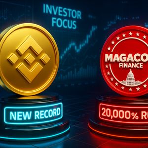 BNB Hits New Record at $1,300 as Investors Eye MAGACOIN FINANCE for Potential 20,000% ROI
