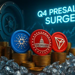 Cardano, TRON and MAGACOIN FINANCE Identified as Hidden Gems Ahead of Q4 Presale Surge