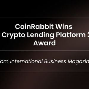 CoinRabbit Wins “Best Crypto Lending Platform 2026” Award from International Business Magazine