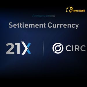 Tokenized Securities: Breakthrough as 21X Integrates USDC for Institutional Settlement