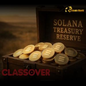 Classover Secures Massive $500M Funding for Solana (SOL) Crypto Treasury