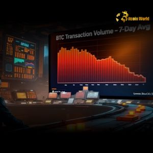 Bitcoin Transactions Plummet: Analyzing the 18-Month Low in Network Activity