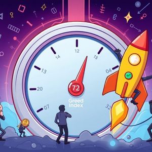 Crypto Fear & Greed Index: Decoding the Market’s ‘Greed’ Zone at 72