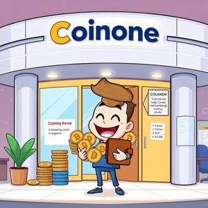 South Korean Crypto Exchange Coinone’s Groundbreaking Digital Asset Sale