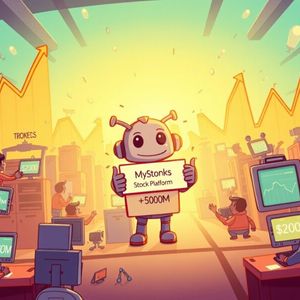 Tokenized Stock Platform MyStonks Breaks $200M Daily Volume Milestone