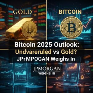 Bitcoin 2025 Outlook: Undervalued vs Gold? JPMorgan Weighs In