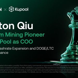 KuPool Strengthens Leadership with Ethereum Mining Pioneer Shelton Qiu, Driving LTC Hashrate Expansion and DOGE/LTC Market Dominance