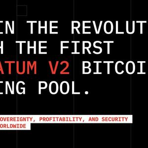 DEMAND Launch First Stratum V2 Bitcoin Mining Pool Following VC Close