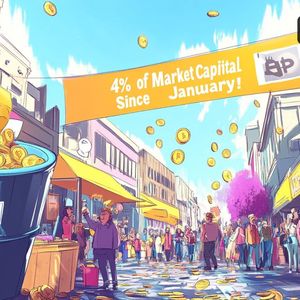 Spot Bitcoin ETF Inflows Reach 4% of Market Capital Since January